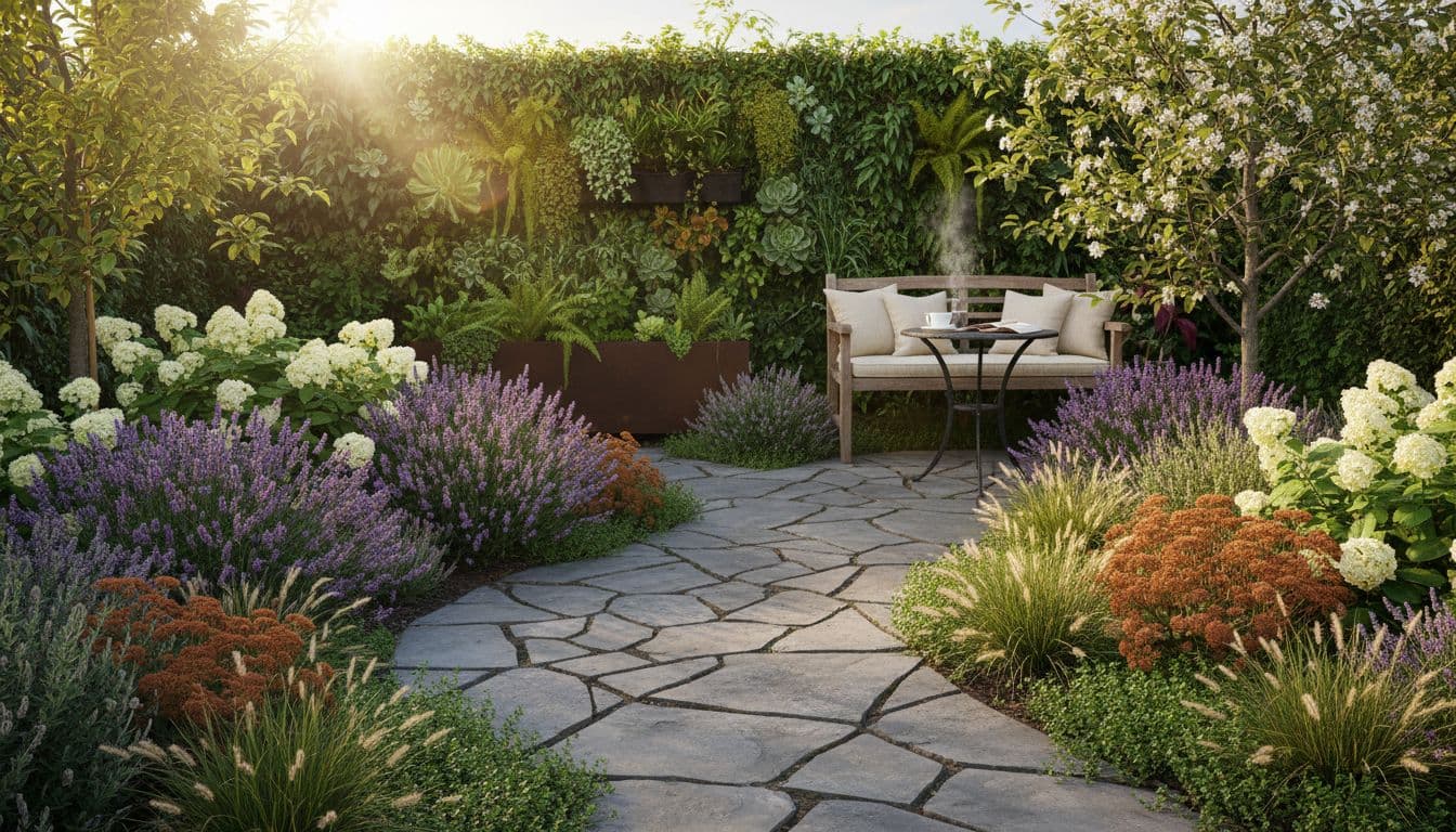 Small Garden Design created with FlorAI AI Garden Design